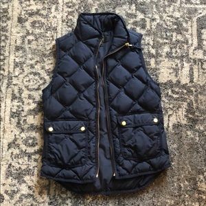 J crew puffer vest
